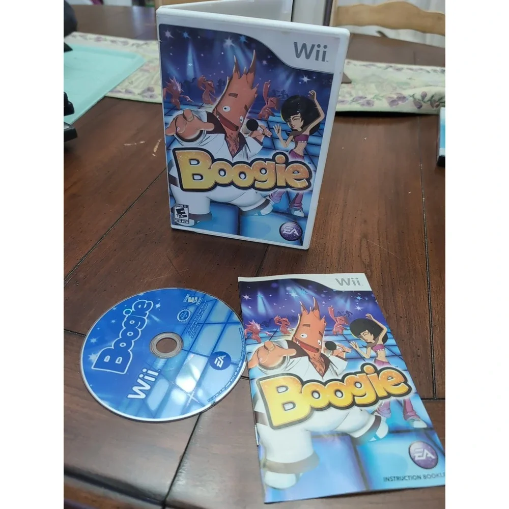 Boogie (Nintendo‎ Wii, 2007) GOOD, W/MANUAL! MAIL IT TOMORROW!